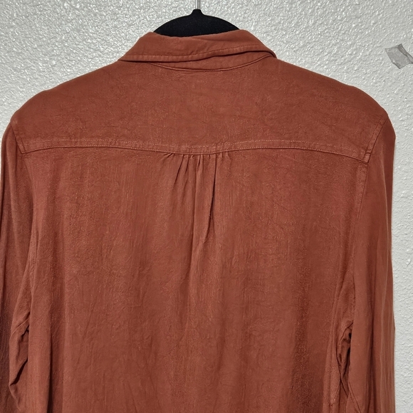 Soft Surroundings burnt orange top size medium - Picture 9 of 11